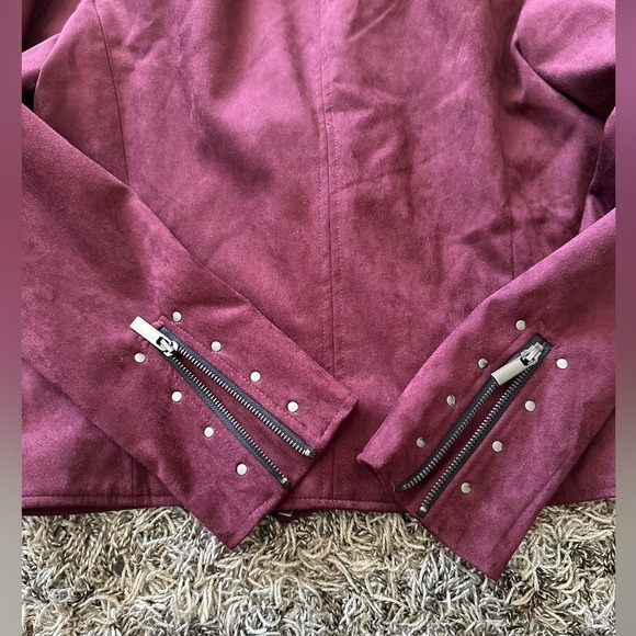 NWT Kut from the Kloth Burgundy Jacket - Picture 9 of 9